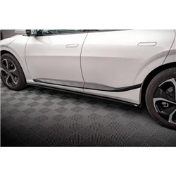 Maxton - Rajouts Des Bas De Caisse Kia EV6 GT-Line Mk1 Noir Brillant