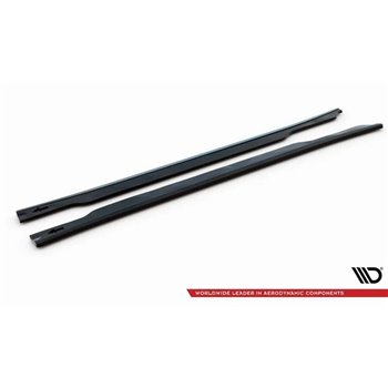 Maxton - Rajouts Des Bas De Caisse Kia EV6 GT-Line Mk1 Noir Brillant