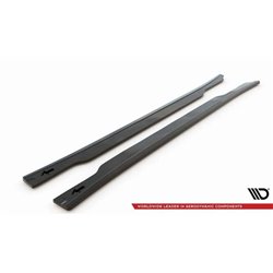 Maxton - Rajouts Des Bas De Caisse Kia EV6 GT-Line Mk1 Noir Brillant