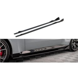 Maxton - Rajouts Des Bas De Caisse V.2 BMW 2 Coupe M-Pack / M240i G42 Noir Brillant