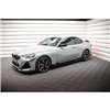 Maxton - Rajouts Des Bas De Caisse V.2 BMW 2 Coupe M-Pack / M240i G42 Noir Brillant