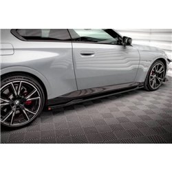 Maxton - Rajouts Des Bas De Caisse V.2 BMW 2 Coupe M-Pack / M240i G42 Noir Brillant