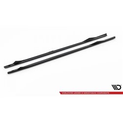 Maxton - Rajouts Des Bas De Caisse V.2 BMW 2 Coupe M-Pack / M240i G42 Noir Brillant
