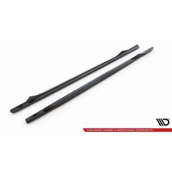 Maxton - Rajouts Des Bas De Caisse V.2 BMW 2 Coupe M-Pack / M240i G42 Noir Brillant