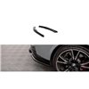 Maxton - Lames De Pare-Chocs Arrière Latérales V.2 BMW 2 Coupe M240i G42 Noir Brillant