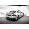 Maxton - Lames De Pare-Chocs Arrière Latérales V.2 BMW 2 Coupe M240i G42 Noir Brillant