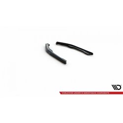 Maxton - Lames De Pare-Chocs Arrière Latérales V.2 BMW 2 Coupe M240i G42 Noir Brillant