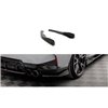 Maxton - Lames De Pare-Chocs Arrière Latérales V.1 BMW 2 Coupe M240i G42 Noir Brillant