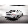 Maxton - Lames De Pare-Chocs Arrière Latérales V.1 BMW 2 Coupe M240i G42 Noir Brillant