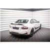 Maxton - Lames De Pare-Chocs Arrière Latérales V.2 BMW 2 Coupe M-Pack G42 Noir Brillant