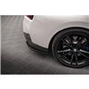 Maxton - Lames De Pare-Chocs Arrière Latérales V.2 BMW 2 Coupe M-Pack G42 Noir Brillant