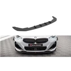 Maxton - Street Pro Lame Du Pare-Chocs Avant BMW 2 Coupe M-Pack / M240i G42 Noir