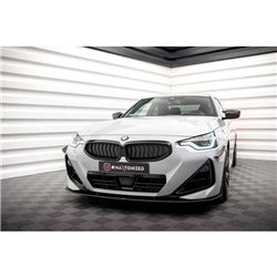 Maxton - Street Pro Lame Du Pare-Chocs Avant BMW 2 Coupe M-Pack / M240i G42 Noir