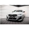 Maxton - Street Pro Lame Du Pare-Chocs Avant BMW 2 Coupe M-Pack / M240i G42 Noir-Rouge + Rabats Brillant