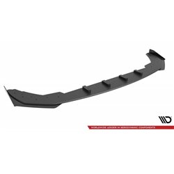 Maxton - Street Pro Lame Du Pare-Chocs Avant BMW 2 Coupe M-Pack / M240i G42 Noir-Rouge + Rabats Brillant