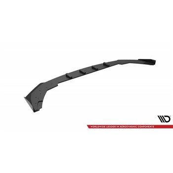 Maxton - Street Pro Lame Du Pare-Chocs Avant BMW 2 Coupe M-Pack / M240i G42 Noir-Rouge + Rabats Brillant