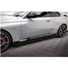 Maxton - Street Pro Rajouts Des Bas De Caisse BMW 2 Coupe M-Pack / M240i G42 Noir-Rouge + Rabats Brillant
