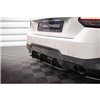Maxton - Street Pro Central Diffuseur Arriere BMW 2 Coupe M-Pack G42 Noir-Rouge