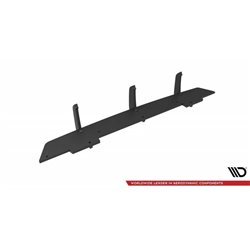 Maxton - Street Pro Central Diffuseur Arriere BMW 2 Coupe M-Pack G42 Noir-Rouge