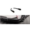 Maxton - Lames De Pare-Chocs Arrière Latérales V.1 BMW 2 Coupe M-Pack G42 Noir Brillant