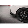 Maxton - Lames De Pare-Chocs Arrière Latérales V.1 BMW 2 Coupe M-Pack G42 Noir Brillant
