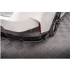 Maxton - Street Pro Lame Du Pare Chocs Arriere BMW 2 Coupe M-Pack G42 Noir-Rouge + Rabats Brillant