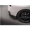 Maxton - Lames De Pare-Chocs Arrière Latérales V.2 + Ailerons BMW 2 Coupe M-Pack G42 Noir Brillant