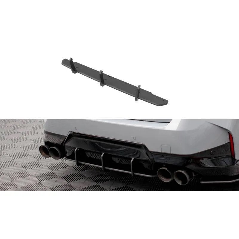 Maxton - Street Pro Central Diffuseur Arriere BMW 2 Coupe M240i G42 Rouge
