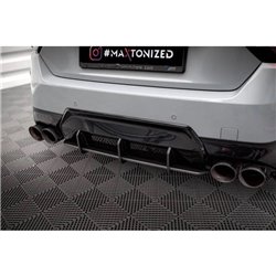 Maxton - Street Pro Central Diffuseur Arriere BMW 2 Coupe M240i G42 Rouge
