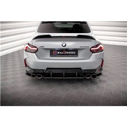 Maxton - Street Pro Central Diffuseur Arriere BMW 2 Coupe M240i G42 Rouge