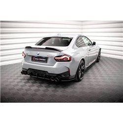 Maxton - Street Pro Central Diffuseur Arriere BMW 2 Coupe M240i G42 Rouge