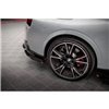 Maxton - Street Pro Lame Du Pare Chocs Arriere BMW 2 Coupe M240i G42 Noir-Rouge + Rabats Brillant