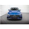 Maxton - Lame Du Pare-Chocs Avant V.1 Mercedes-Benz C AMG-Line / 43 AMG W206 Noir Brillant