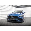 Maxton - Lame Du Pare-Chocs Avant V.1 Mercedes-Benz C AMG-Line / 43 AMG W206 Noir Brillant
