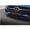 Maxton - Lame Du Pare-Chocs Avant V.2 Mercedes-Benz C AMG-Line / 43 AMG W206 Noir Brillant