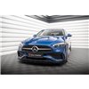 Maxton - Lame Du Pare-Chocs Avant V.2 Mercedes-Benz C AMG-Line / 43 AMG W206 Noir Brillant