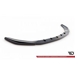 Maxton - Lame Du Pare-Chocs Avant V.2 Mercedes-Benz C AMG-Line / 43 AMG W206 Noir Brillant