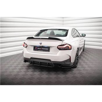 Maxton - Street Pro Central Diffuseur Arriere BMW 2 Coupe M-Pack G42 Noir