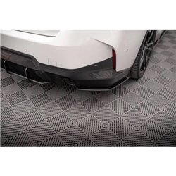 Maxton - Street Pro Lame Du Pare Chocs Arriere BMW 2 Coupe M-Pack G42 Noir-Rouge