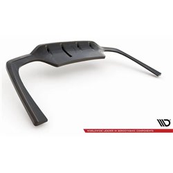 Maxton - Arriere Lame (avec une barre verticale) Mercedes-Benz C AMG-Line W206 Noir Brillant