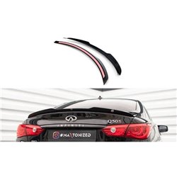 Maxton - Spoiler Cap Infiniti Q50 S Mk1 Noir Brillant