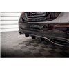 Maxton - Arriere Lame (avec une barre verticale) Mercedes-Benz S AMG-Line W223 Noir Brillant