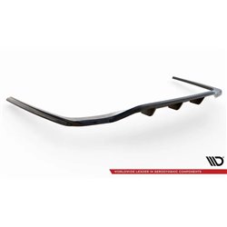 Maxton - Arriere Lame (avec une barre verticale) Mercedes-Benz S AMG-Line W223 Noir Brillant