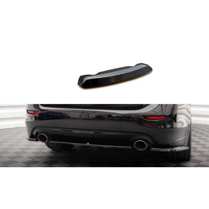 Maxton - Arriere Splitter Infiniti Q50 S Mk1 Noir Brillant