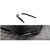 Maxton - Lames De Pare-Chocs Arrière Latérales V.1 Infiniti Q50 S Mk1 Noir Brillant
