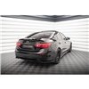 Maxton - Lames De Pare-Chocs Arrière Latérales V.1 Infiniti Q50 S Mk1 Noir Brillant