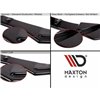 Maxton - Lames De Pare-Chocs Arrière Latérales V.1 Infiniti Q50 S Mk1 Noir Brillant