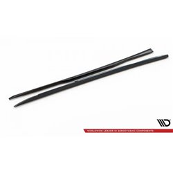 Maxton - Rajouts Des Bas De Caisse V.1 Infiniti Q50 S Mk1 Noir Brillant