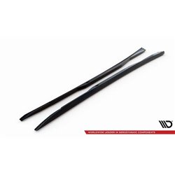 Maxton - Rajouts Des Bas De Caisse V.1 Infiniti Q50 S Mk1 Noir Brillant