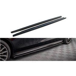 Maxton - Rajouts Des Bas De Caisse Mercedes-Benz S Long AMG-Line V223 Noir Brillant